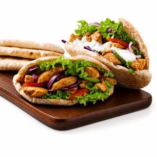 Chicken Gyro on Pita